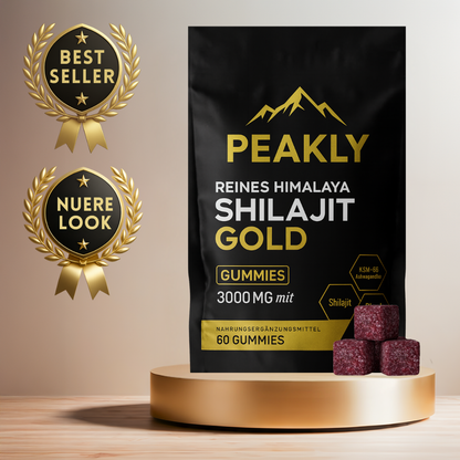 PEAKLY™ Pure Shilajit Gummies